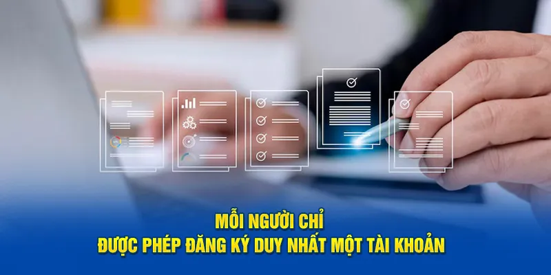 Những thiết lập điều khoản điều kiện đối với thao tác đăng ký của hội viên